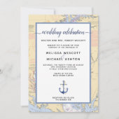 Traditionele #Nautical Wedding| MIKE/Annapolis Kaart (Voorkant)