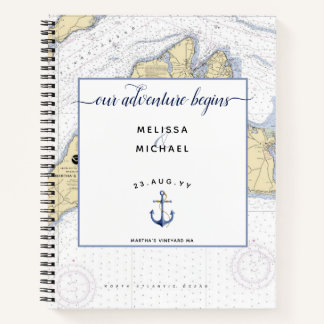 Traditionele Nautical Wedding Planning + Organiser Notitieboek