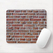 Traditionele Nederlandse Brickwork-foto Muismat (Met muis)