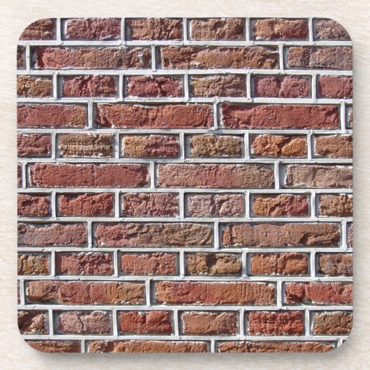 Traditionele Nederlandse Brickwork-foto Onderzetter (Voorkant)