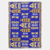 Traditionele Nederlandse Folk Art Print Deken (Voorkant Verticaal)