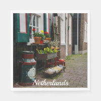 Traditionele Nederlandse klompen op straat