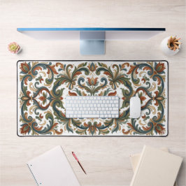Traditionele Noorse Rosemaling Bloemkunst op Maat Bureaumat