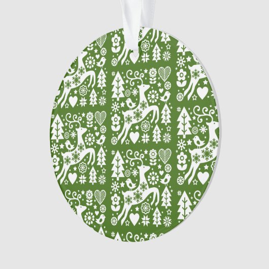 Traditionele Nordic Christmas Decor Ornament (voorkant)