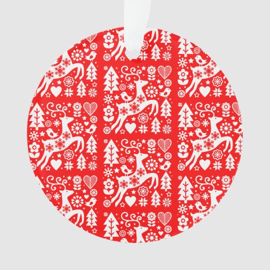 Traditionele Nordic Christmas Decor Ornament (voorkant)