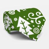 Traditionele Nordic Christmas Decor Stropdas (Opgerold)