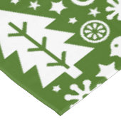 Traditionele Nordic Christmas Decor Tafelkleed (Gekanteld)