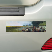 Traditionele Oekraïense bruiloft (Oekraïne) (huwel Bumpersticker (Op auto)