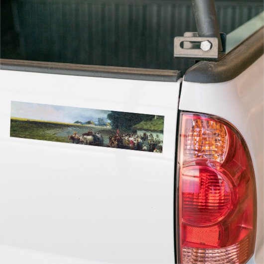 Traditionele Oekraïense bruiloft (Oekraïne) (huwel Bumpersticker (Op Truck)