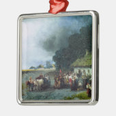 Traditionele Oekraïense bruiloft (Oekraïne) (huwel Metalen Ornament (Links)