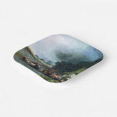 Traditionele Oekraïense bruiloft (Oekraïne) (huwel Papieren Bordje (Gebogen)