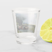 Traditionele Oekraïense bruiloft (Oekraïne) (huwel Shot Glas (Achterkant)