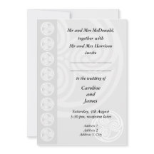 Traditionele officiële uitnodiging voor een Keltis