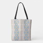 Traditionele Ogee Motief Tote Tas (Achterkant)