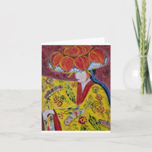 Traditionele Okinawan danser 2 Kaart