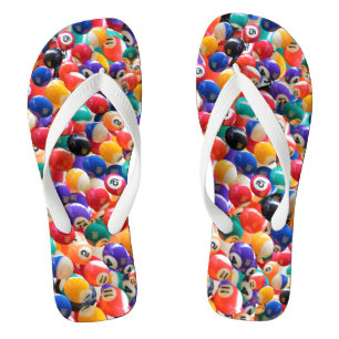 Traditionele oogbalkleuren, dij's teenslippers