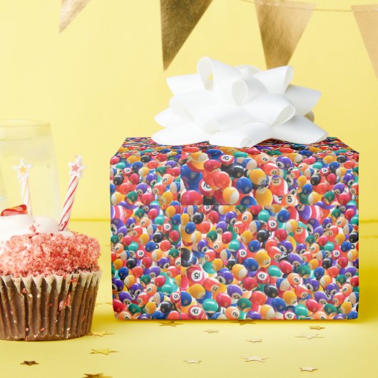 Traditionele oogbalkleuren, omslagpapier cadeaupapier (Verjaardagsfeest)