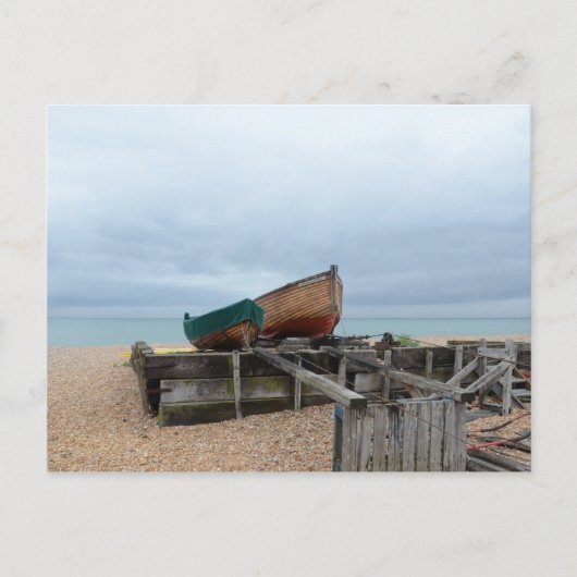 Traditionele open Vissen boten Briefkaart (Voorkant)