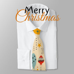 Traditionele ornamenten  beige patroon Retro Stropdas