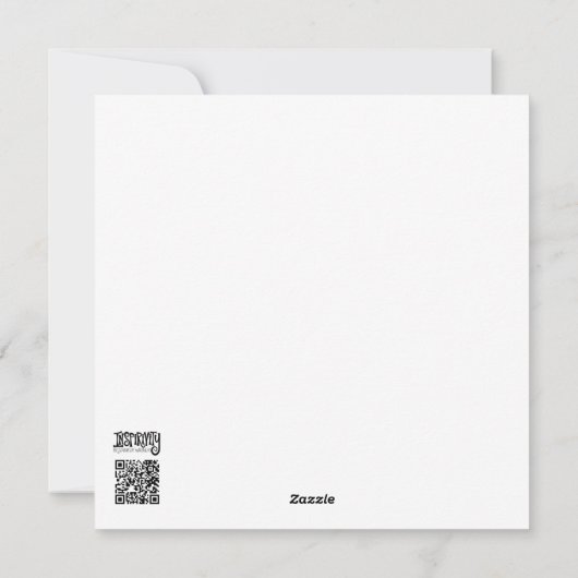 Traditionele Oud Wereld Kerstkaart van Sinterklaas (Achterkant)