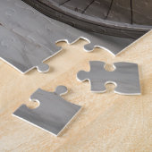 Traditionele oude Indiase Man  fiets Legpuzzel (Zijkant)