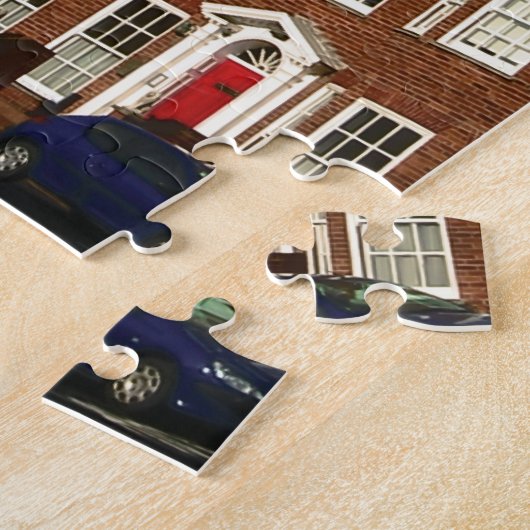 traditionele oude vuurtoren in de Engelse kuststad Legpuzzel (Zijkant)