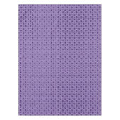 Traditionele Paarse kerstbomen en rendieren Tafelkleed (Voorkant)