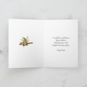 Traditionele paasbeugel feestdagen kaart (Binnen)