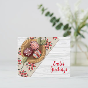 Traditionele Paasgroeten Kaart