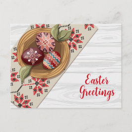 Traditionele Paasgroeten Kaart