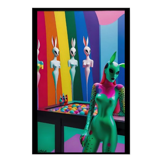 Traditionele paaswaarden perfect poster (Voorkant)