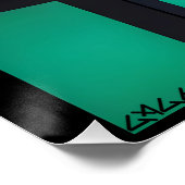 Traditionele paaswaarden perfect poster (Hoek)