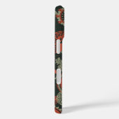 Traditionele Paisley Linocut Warm Sinaasappel Mint Case-Mate iPhone Case (Achterkant / Rechts)