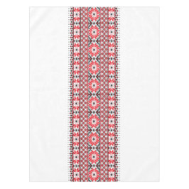 Traditionele Palestijnse borduurkunst patroon rood Tafelkleed