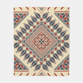 Traditionele Palestijnse broderie Fleece Deken