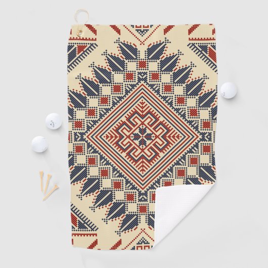 Traditionele Palestijnse broderie Golfhanddoek (Insitu)