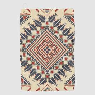 Traditionele Palestijnse broderie Golfhanddoek