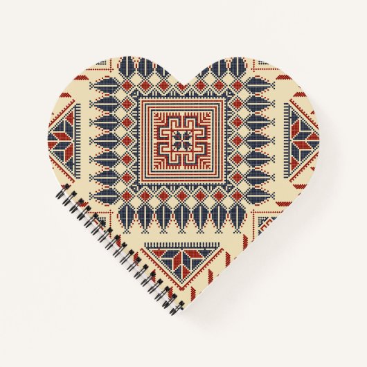 Traditionele Palestijnse broderie Notitieboek (Voorkant)