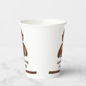 Traditionele papierbeker papieren bekers (Links)