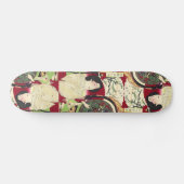Traditionele paraplu kimono japans geisha persoonlijk skateboard (Horizontaal)