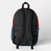 Traditionele Patchwork Geometrisch Patroon Tas (Achterkant)