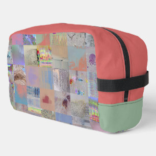Traditionele Patchwork Geometrische Toilettas Toilettasje