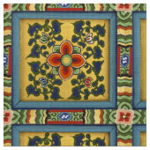 Traditionele Patronen Mural Textiles Stof (Close Up)