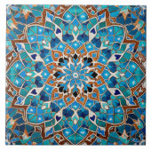 Traditionele Perzische Traditionele Sierkunst 1 Tegeltje (Voorkant)