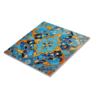 Traditionele Perzische traditionele sierkunst 7 Tegeltje