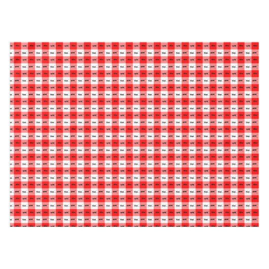 Traditionele picknick met ants tafelkleed (Voorkant (Horizontaal))