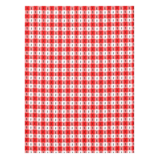Traditionele picknick met ants tafelkleed (Voorkant)