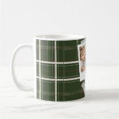 Traditionele Plaid Gezellige Cabin Groene Check Fo Koffiemok (Links)