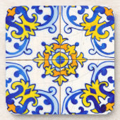 Traditionele Portugese Azulejo-tegel Drankjes Onderzetter (Voorkant)