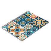 Traditionele  portugese decoratieve kleur tot notitieboek (Linkerzijde)